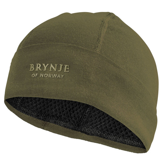 ARCTIC DOUBLE - Bonnet polaire-Brynje-Vert Olive-S-Welkit