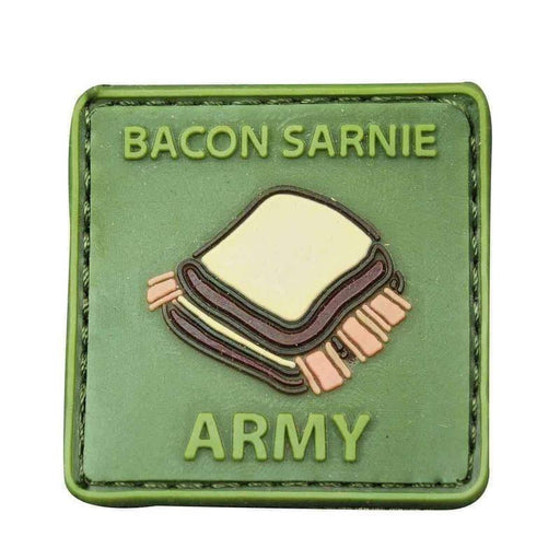 BACON SARNIE ARMY - Morale patch-MNSP-Vert-Welkit