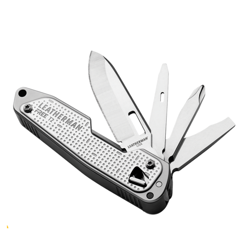 FREE T2 | 8 Outils - Couteau multifonctions-Leatherman-Gris-Welkit