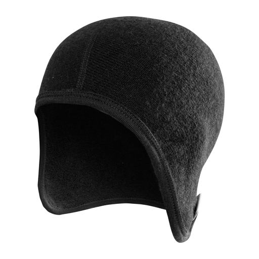 HELMET CAP 400 - Bonnet-Woolpower-Noir-Welkit