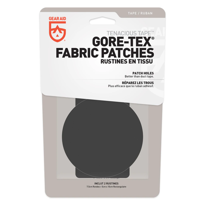 PATCHS TENACIOUS TAPE GORE-TEX - Kit de réparation vêtements-Gear Aid-Noir-Welkit