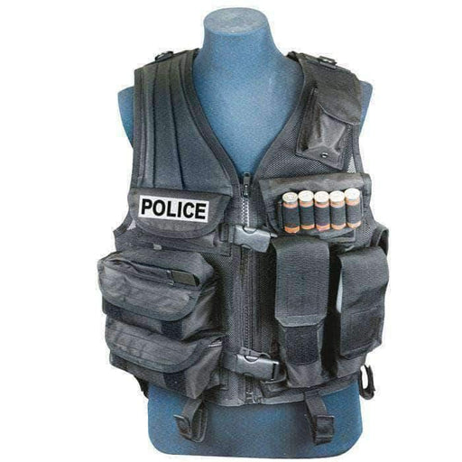 POLICE FORCE INTERVENTION - Gilet d'intervention-Bulldog Tactical-Noir-Welkit