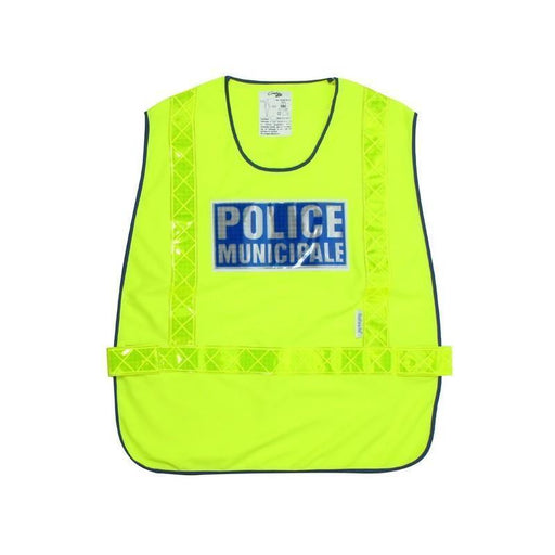 POLICE MUNICIPALE - Chasuble réflechissante-DMB Products-Jaune-TU-Welkit