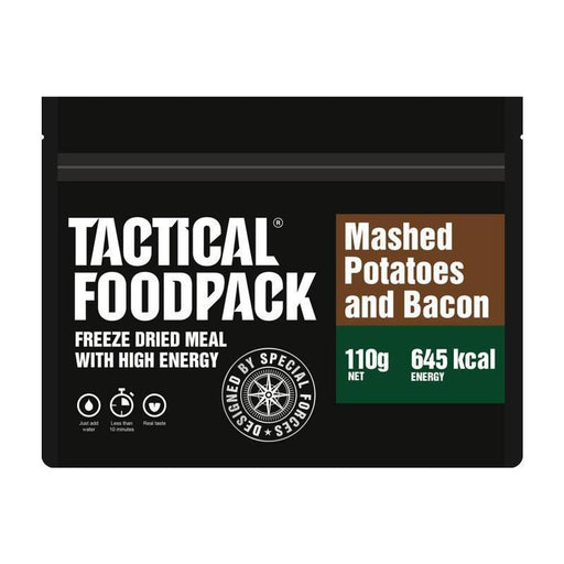 PURÉE DE POMMES DE TERRE & BACON | 645 KCAL - Plat de résistance-Tactical Foodpack-Autre-Pommes de Terre & Bacon-Welkit