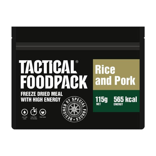 RIZ & PORC | 565 KCAL - Plat de résistance-Tactical Foodpack-Autre-Porc-Welkit