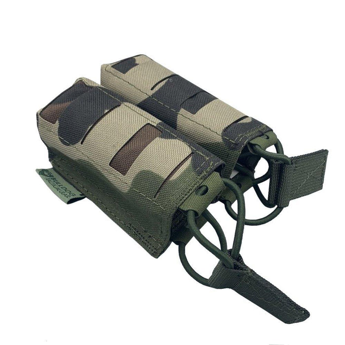 SM2A PA | 1X2 - Porte-chargeur ouvert-Bulldog Tactical-CCE-Welkit