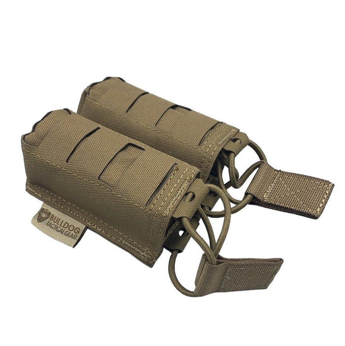 SM2A PA | 1X2 - Porte-chargeur ouvert-Bulldog Tactical-Coyote-Welkit